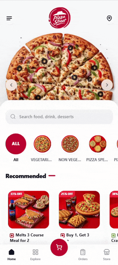 HunoMenu Digital QR Menu Interface